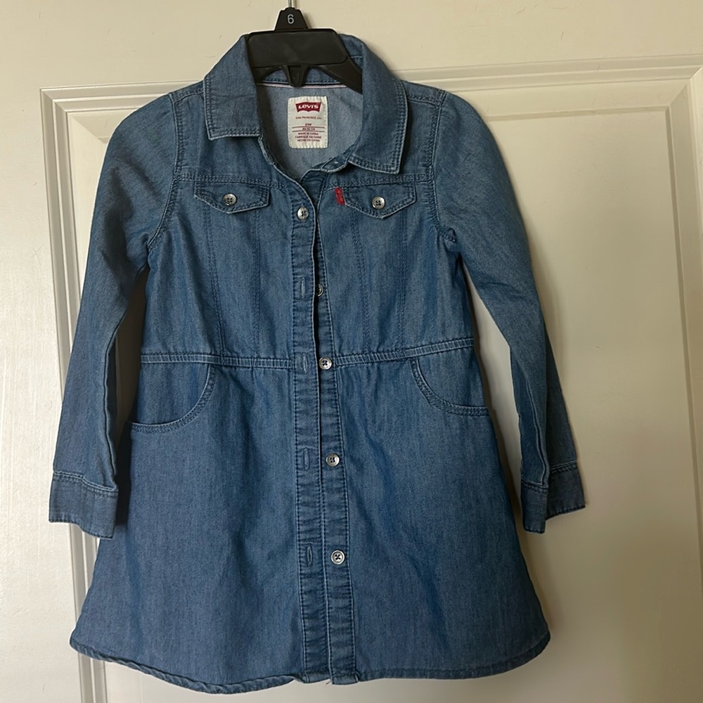 Levi baby girl denim dress